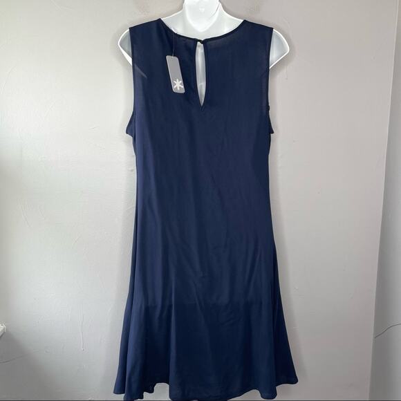 SPLENDID Mini Dress Size Large Swing Summer Coastal Nautical Beachy Vacation - Picture 4 of 7